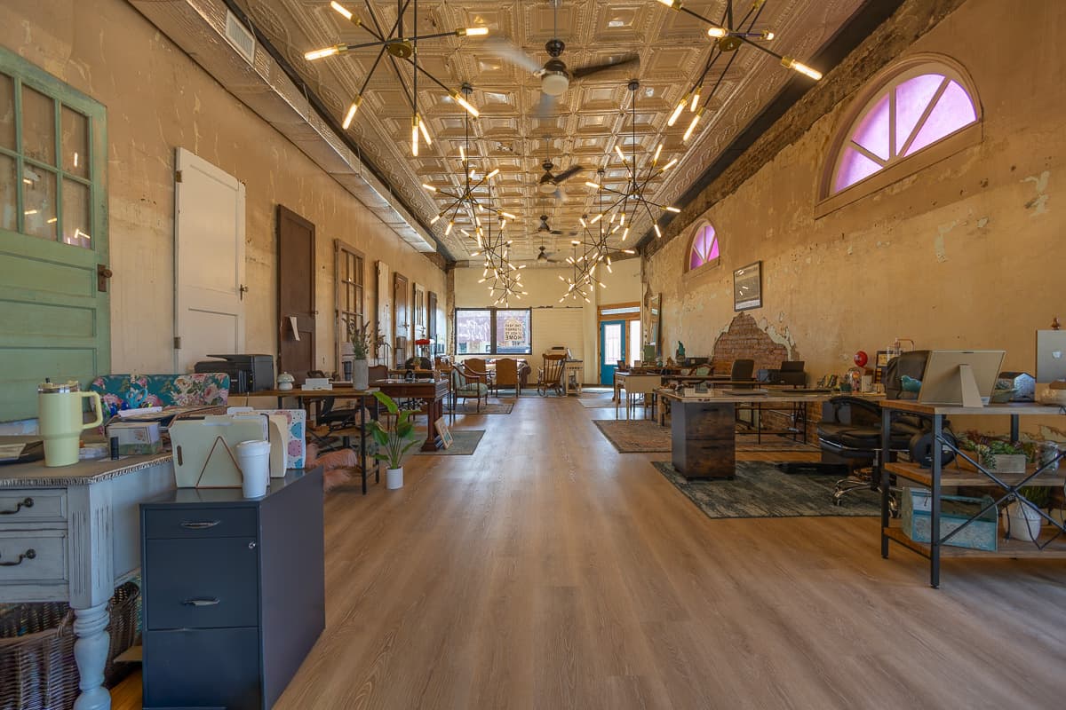 Journey Realty Group office view from one end